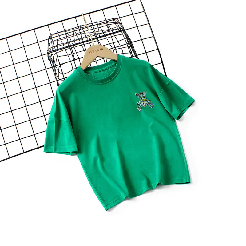 Children's Striped Cotton T-Shirt Medium to XL - Image 16