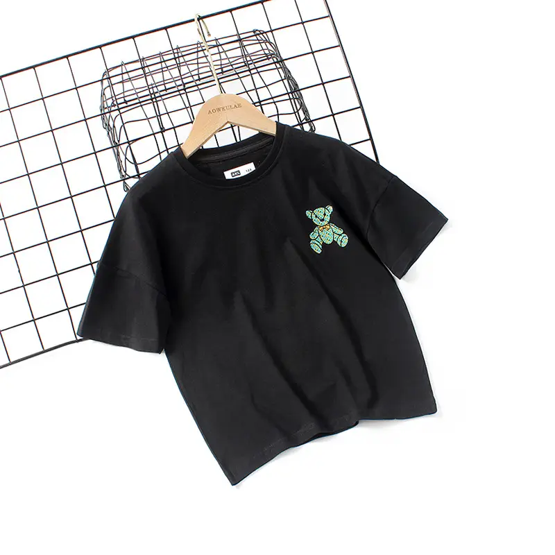 Children's Striped Cotton T-Shirt Medium to XL - Image 17