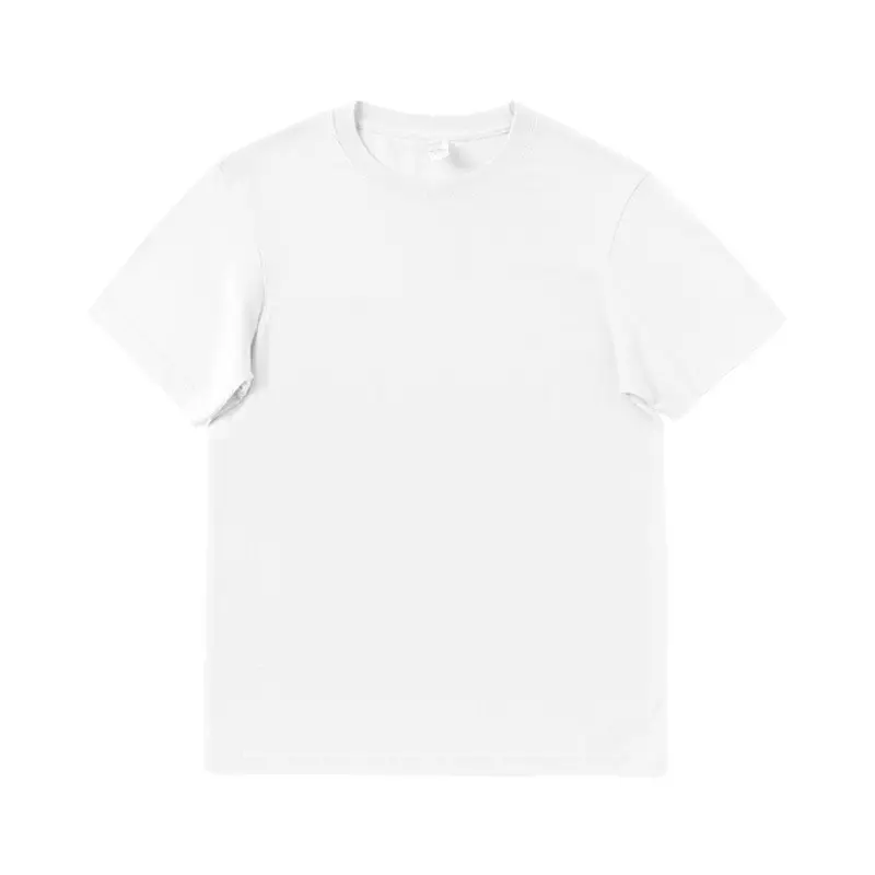 Women Pure Cotton Light White T-Shirt Round Neck