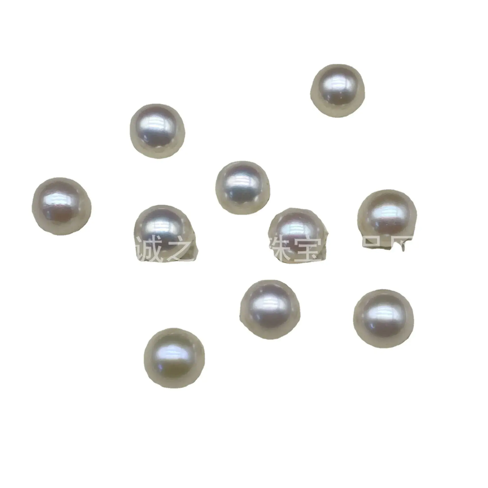 Freshwater Pearl White 7-8 Round Strong Light - Image 5