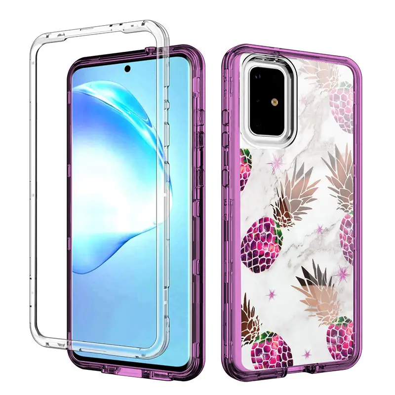 Pineapple Print Phone Case for Samsung S20 FE