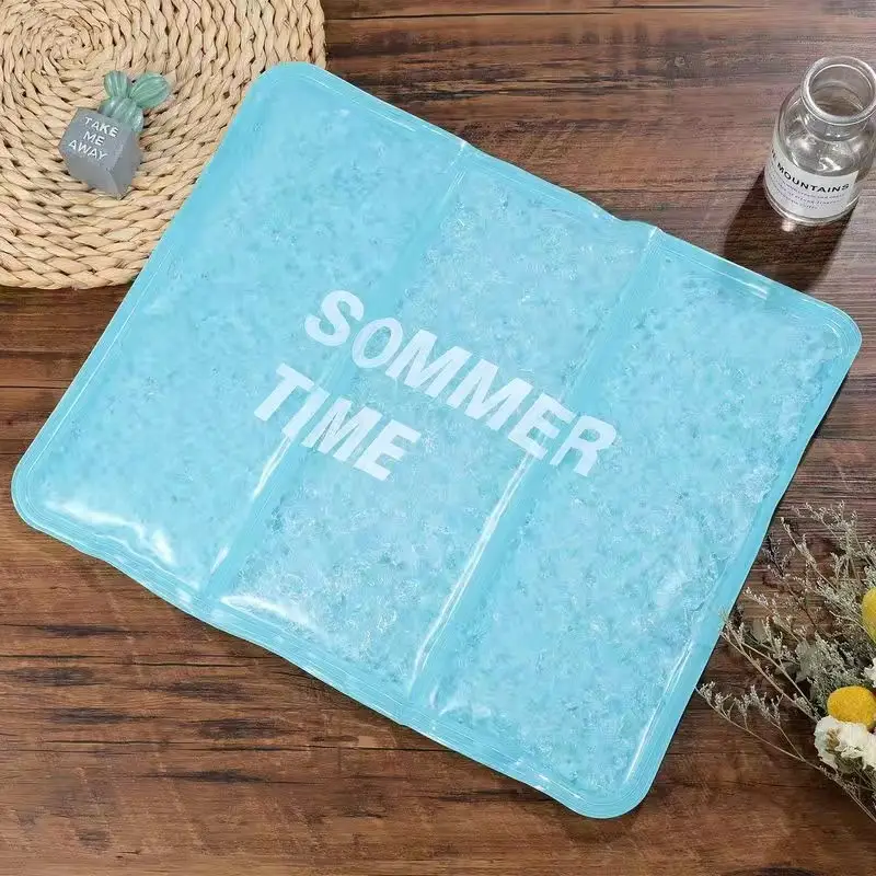 Summer Cooling Pet Dog Pad Transparent Ice Gel