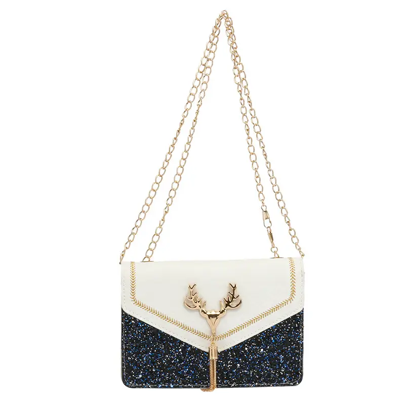 Women's Sequin Deer Tassel Shoulder Bag 2021 - Image 10