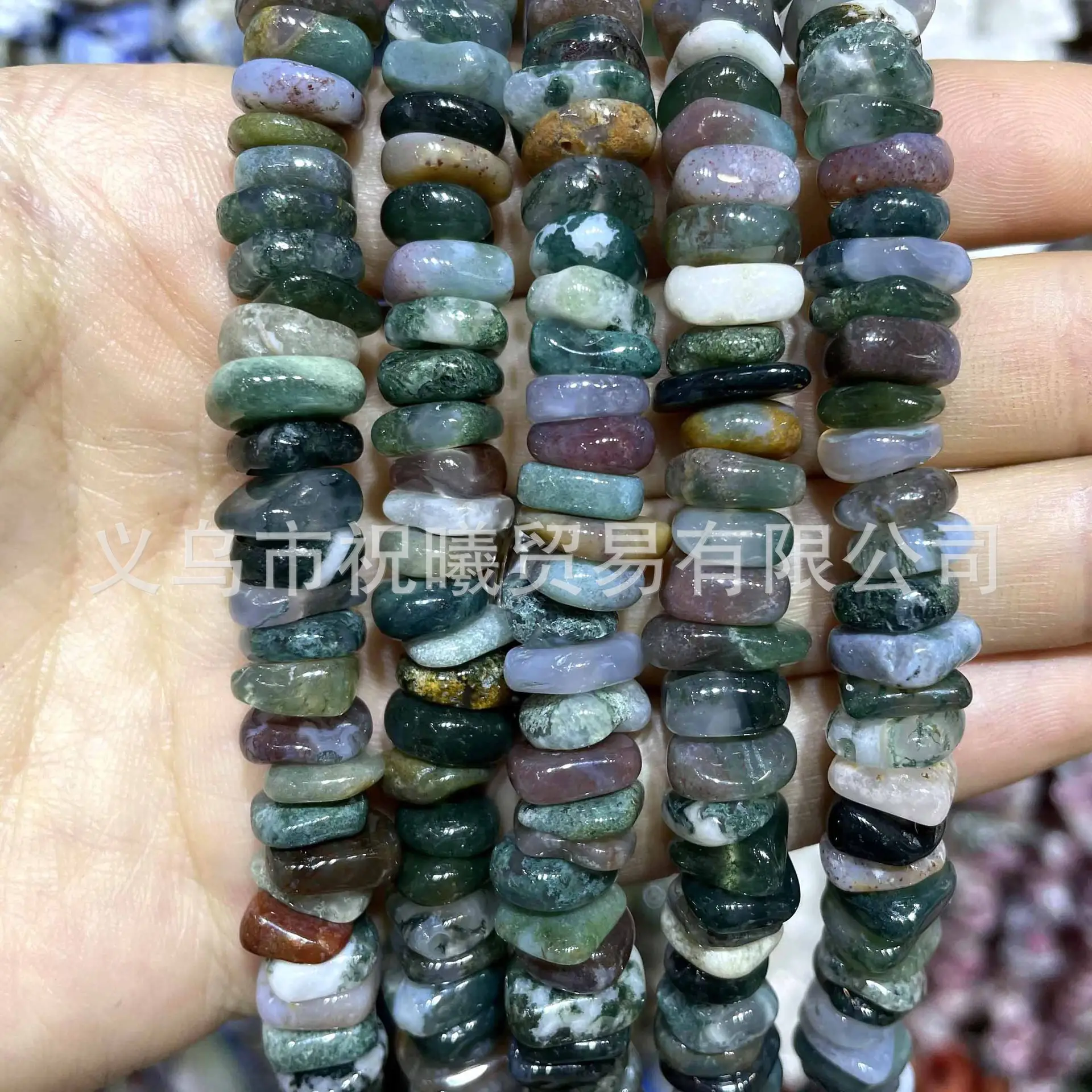 Wholesale Crystal Agate Gravel Bracelet 3-12mm Irregular
