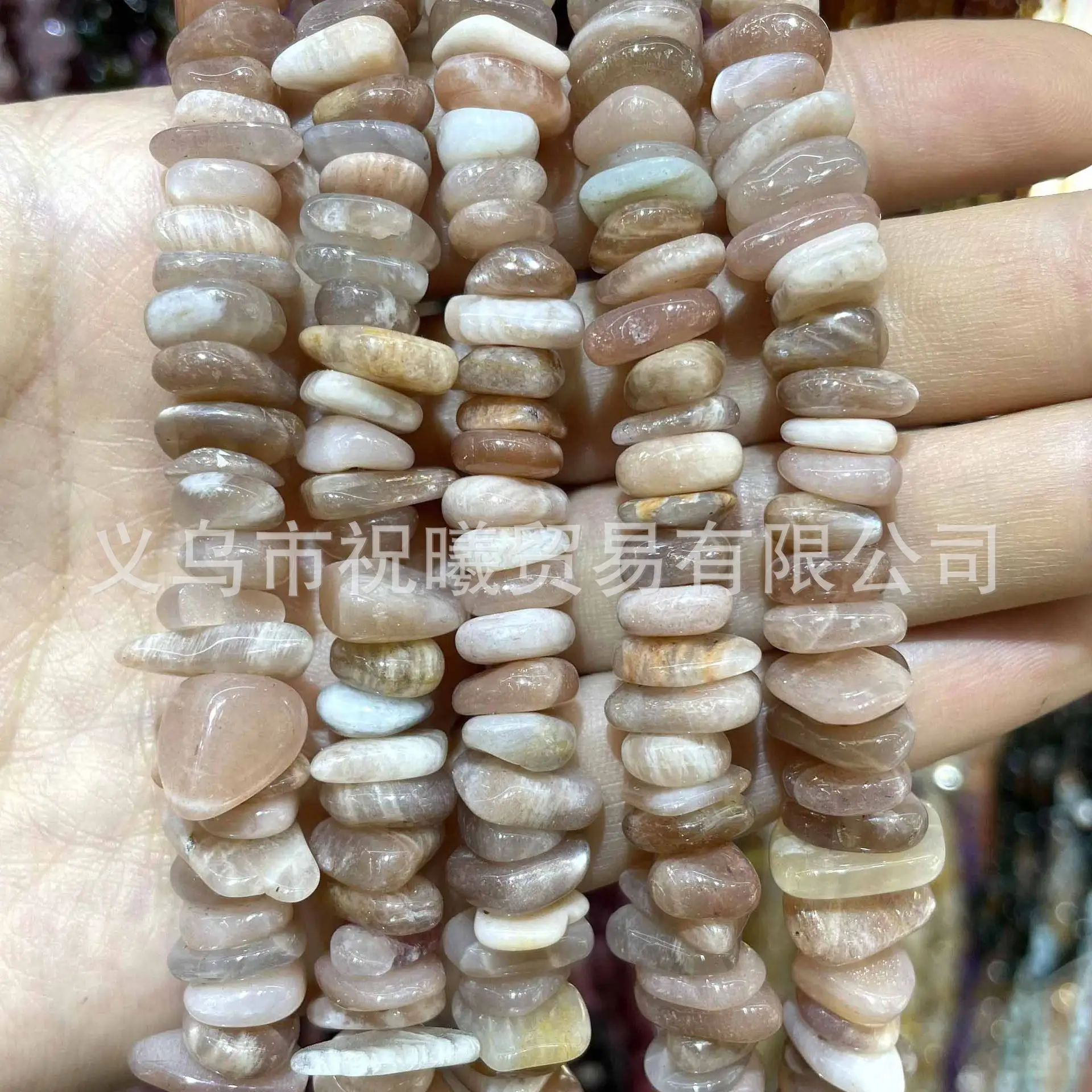 Wholesale Crystal Agate Gravel Bracelet 3-12mm Irregular