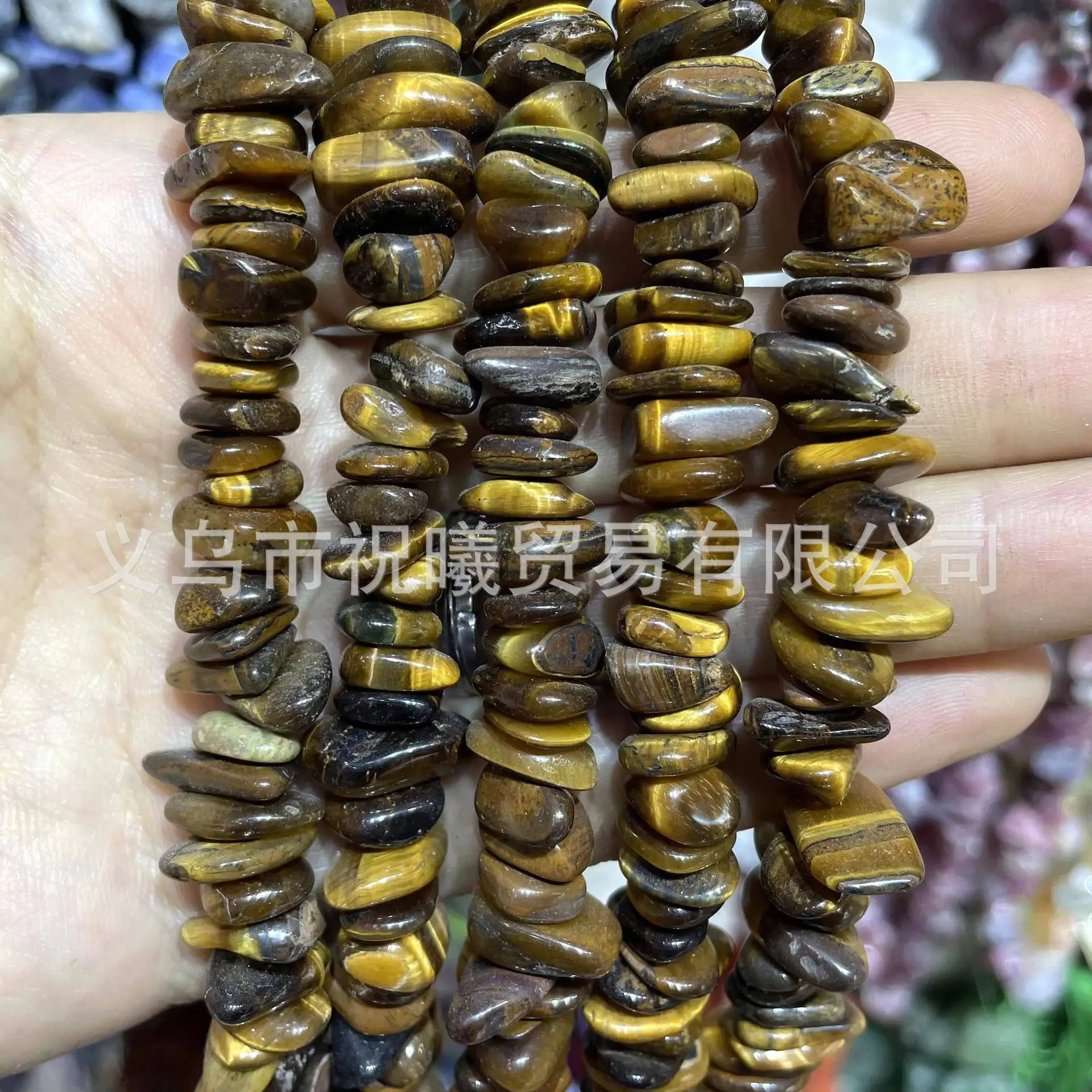 Wholesale Crystal Agate Gravel Bracelet 3-12mm Irregular
