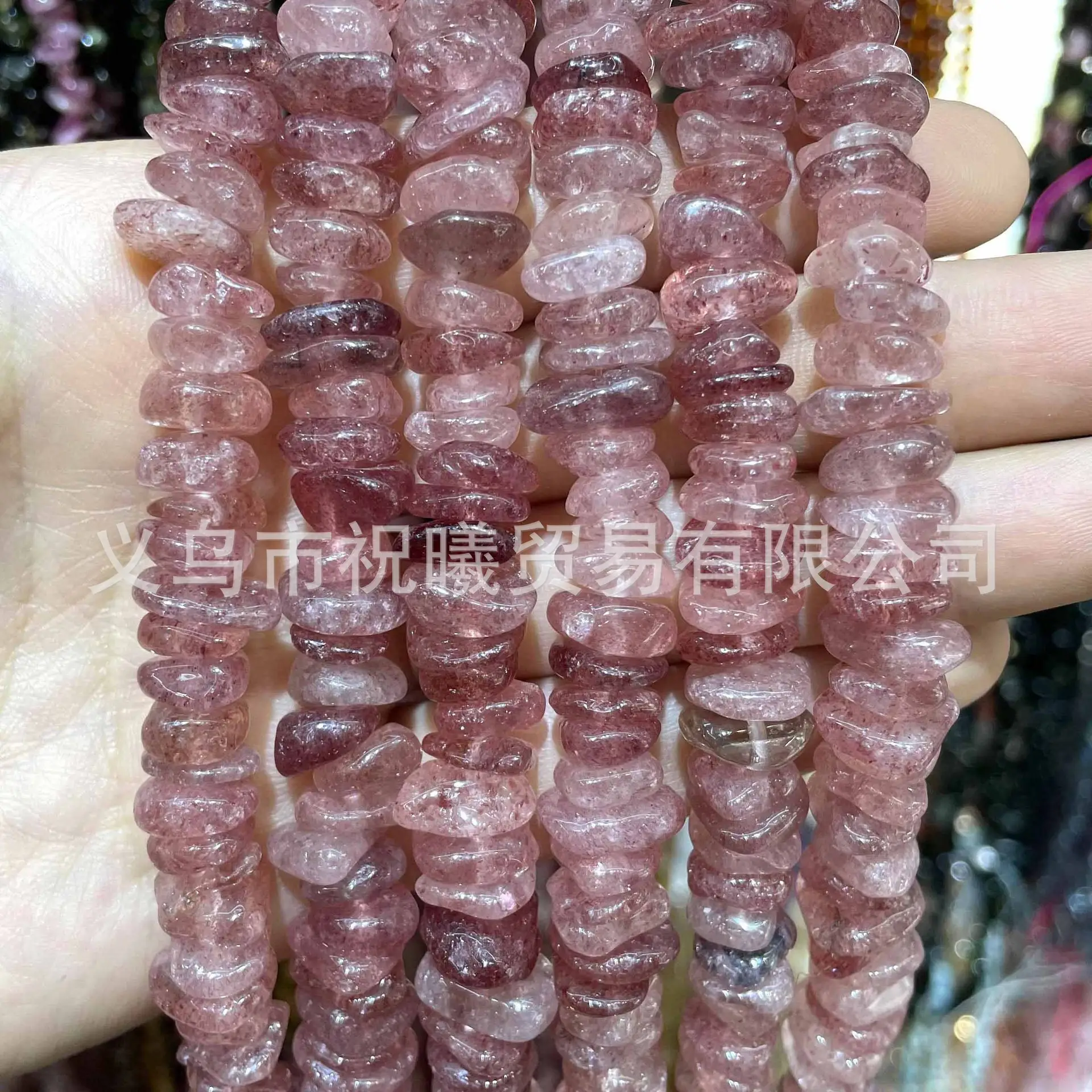 Wholesale Crystal Agate Gravel Bracelet 3-12mm Irregular