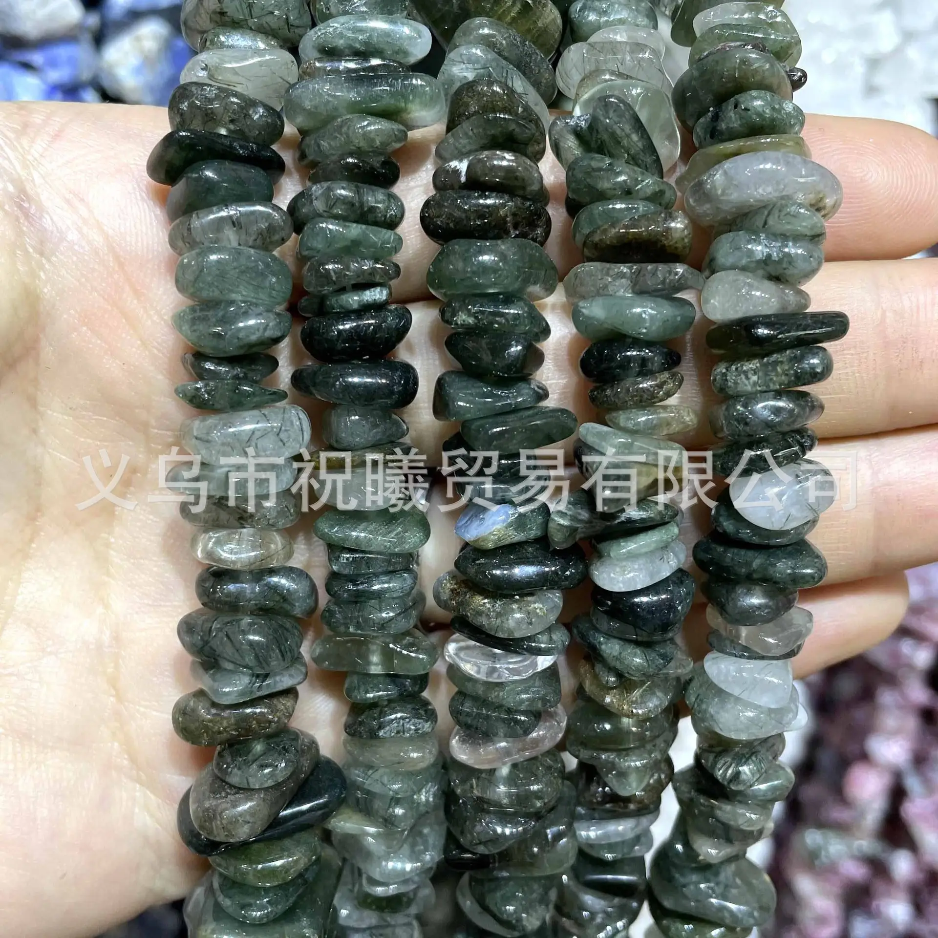 Wholesale Crystal Agate Gravel Bracelet 3-12mm Irregular
