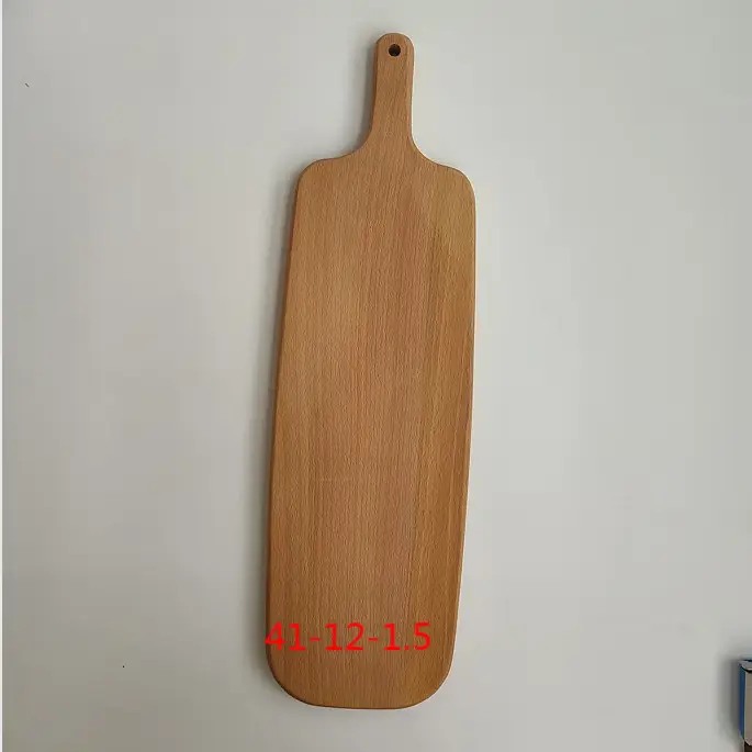 Solid Wood Beech Handle Cutting Board 16" - Image 3