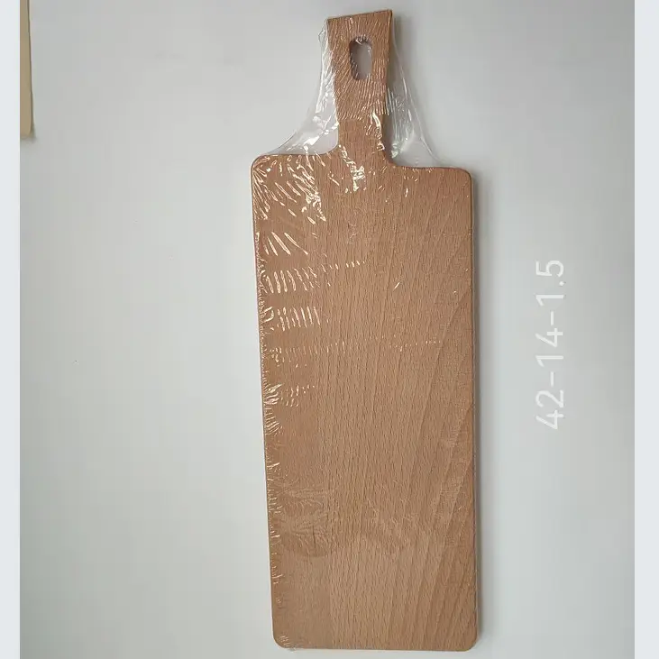 Solid Wood Beech Handle Cutting Board 16" - Image 6