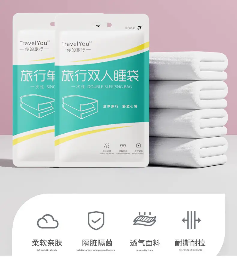 Hotel-Grade Disposable Sleeping Bag Set Double Use Summer — feature 4