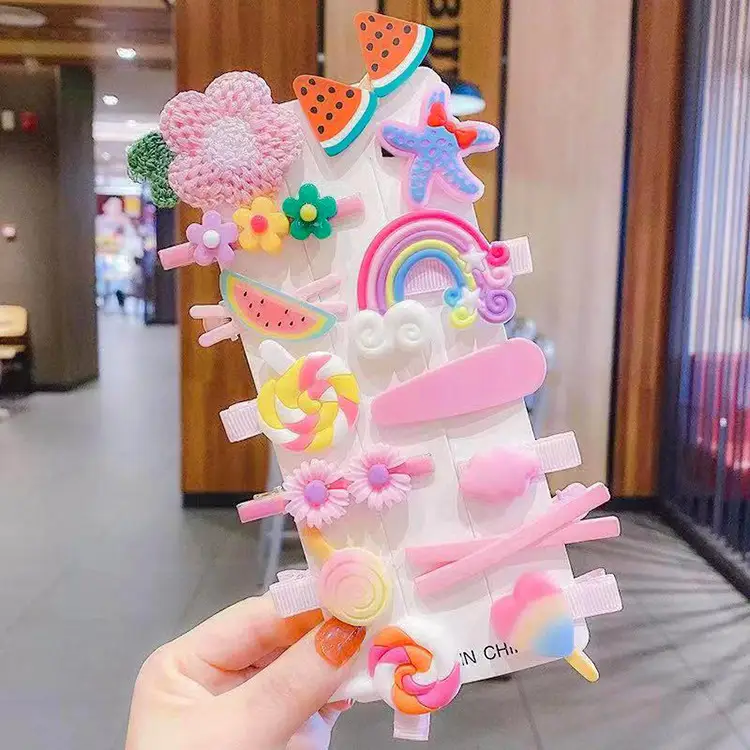 Cute Pink Hairpins for Girls Summer Collection