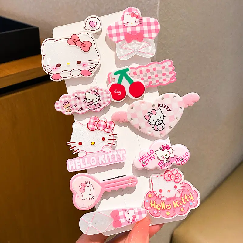 Cute Pink Hairpins for Girls Summer Collection