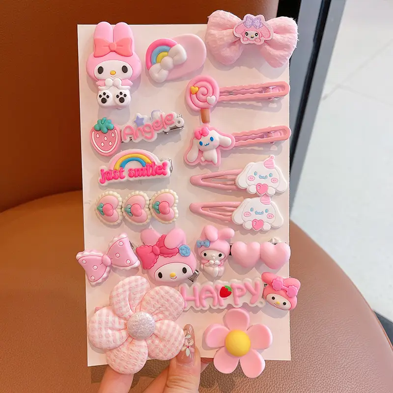 Cute Pink Hairpins for Girls Summer Collection