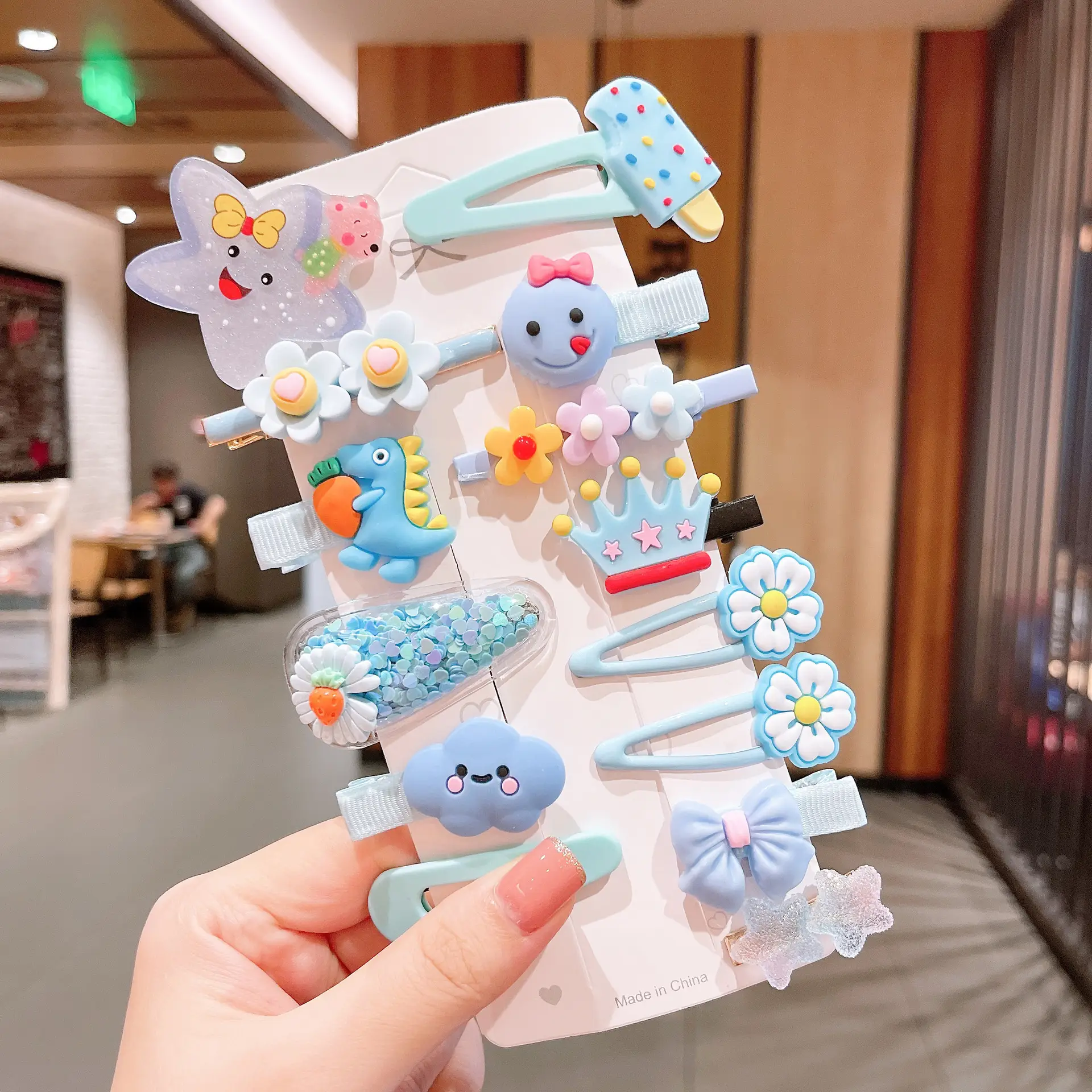 Cute Pink Hairpins for Girls Summer Collection