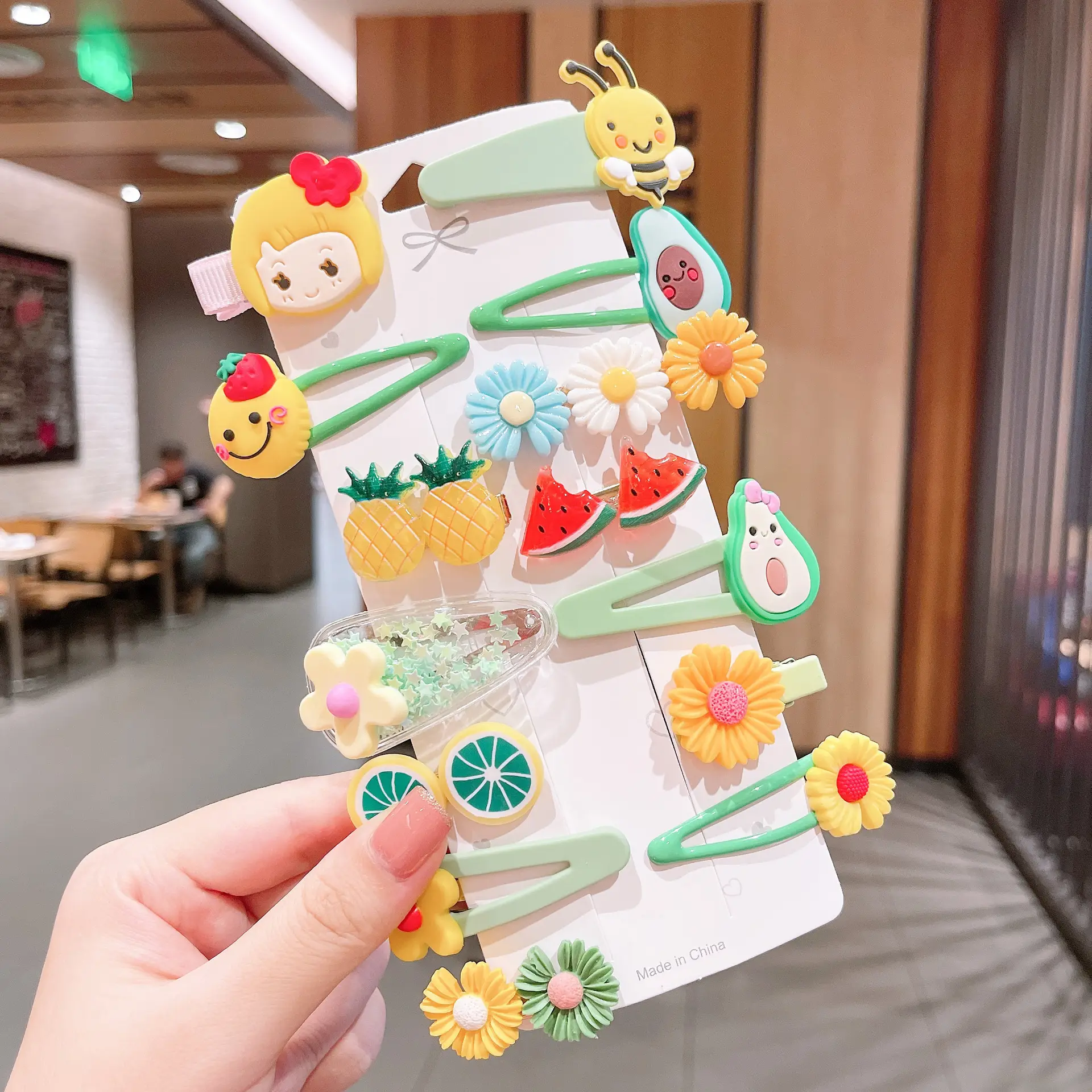 Cute Pink Hairpins for Girls Summer Collection