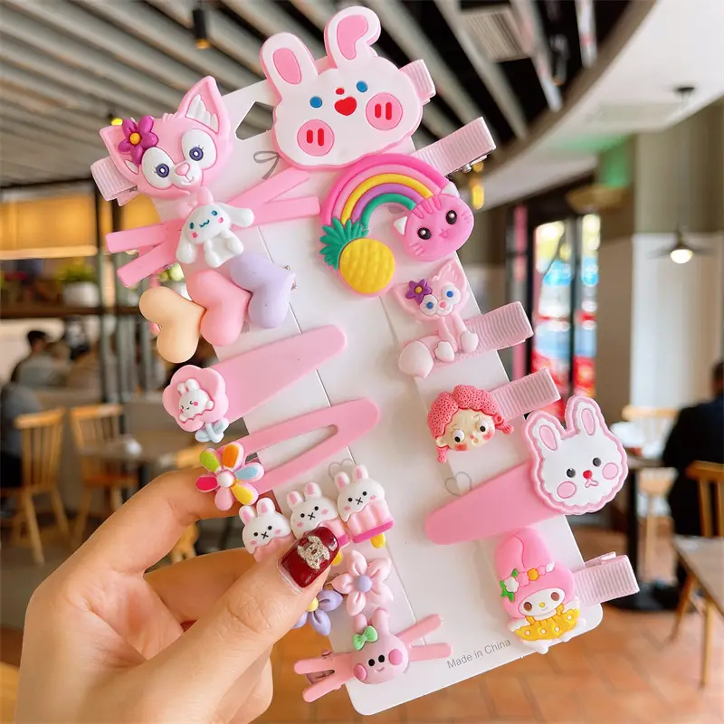 Cute Pink Hairpins for Girls Summer Collection