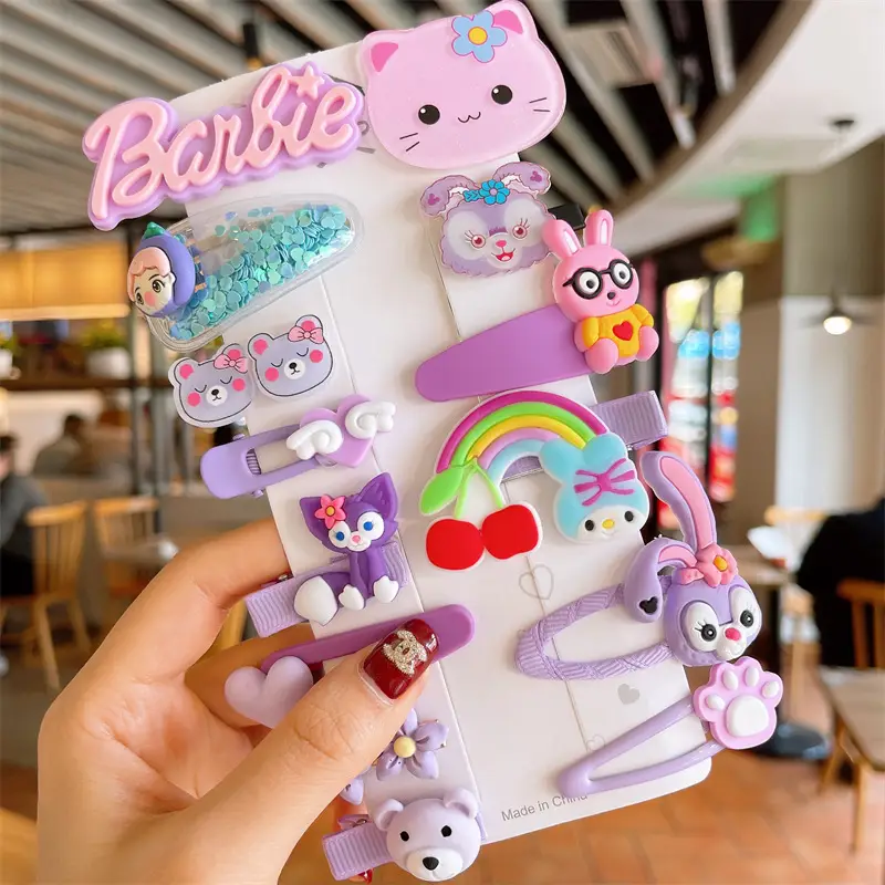Cute Pink Hairpins for Girls Summer Collection
