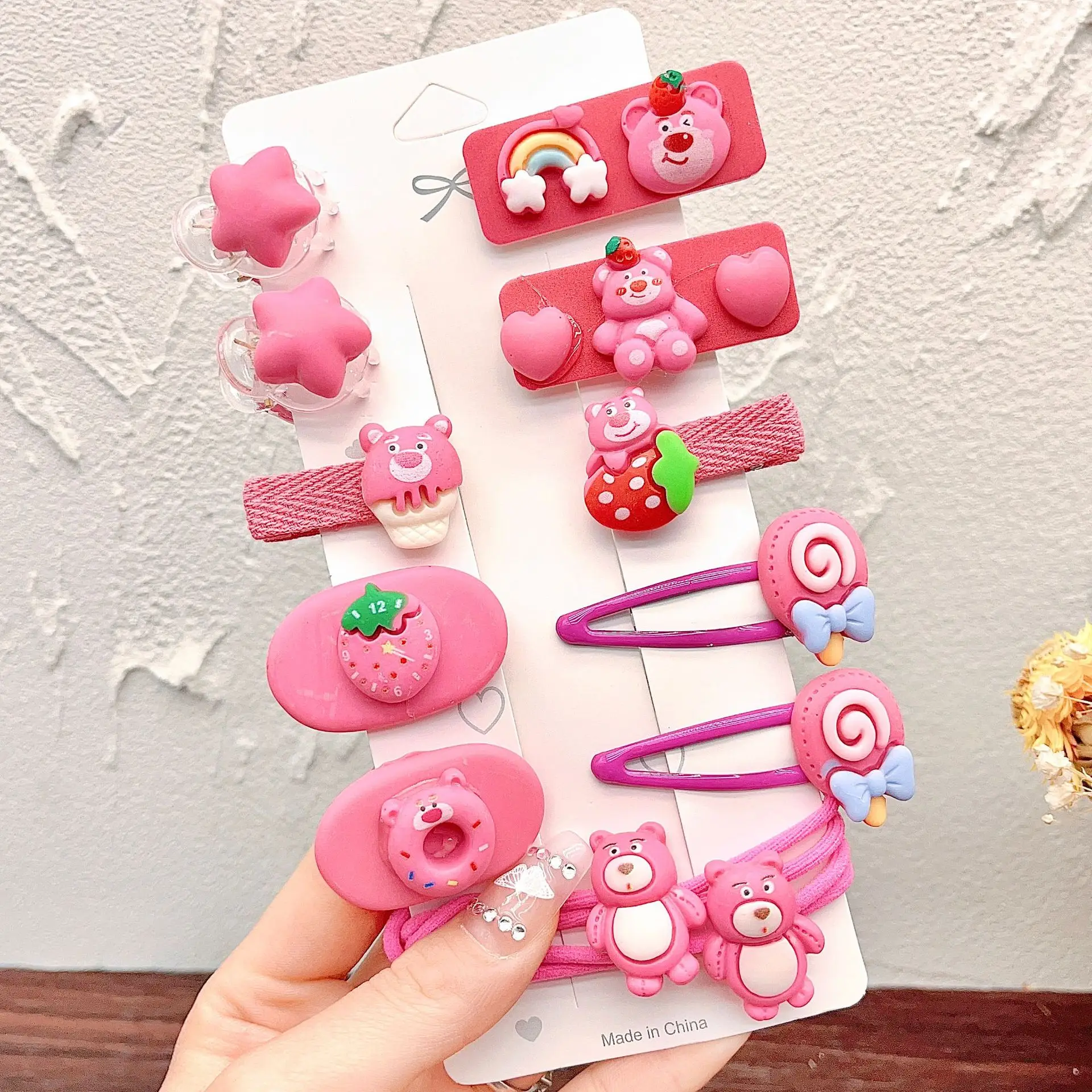 Cute Pink Hairpins for Girls Summer Collection
