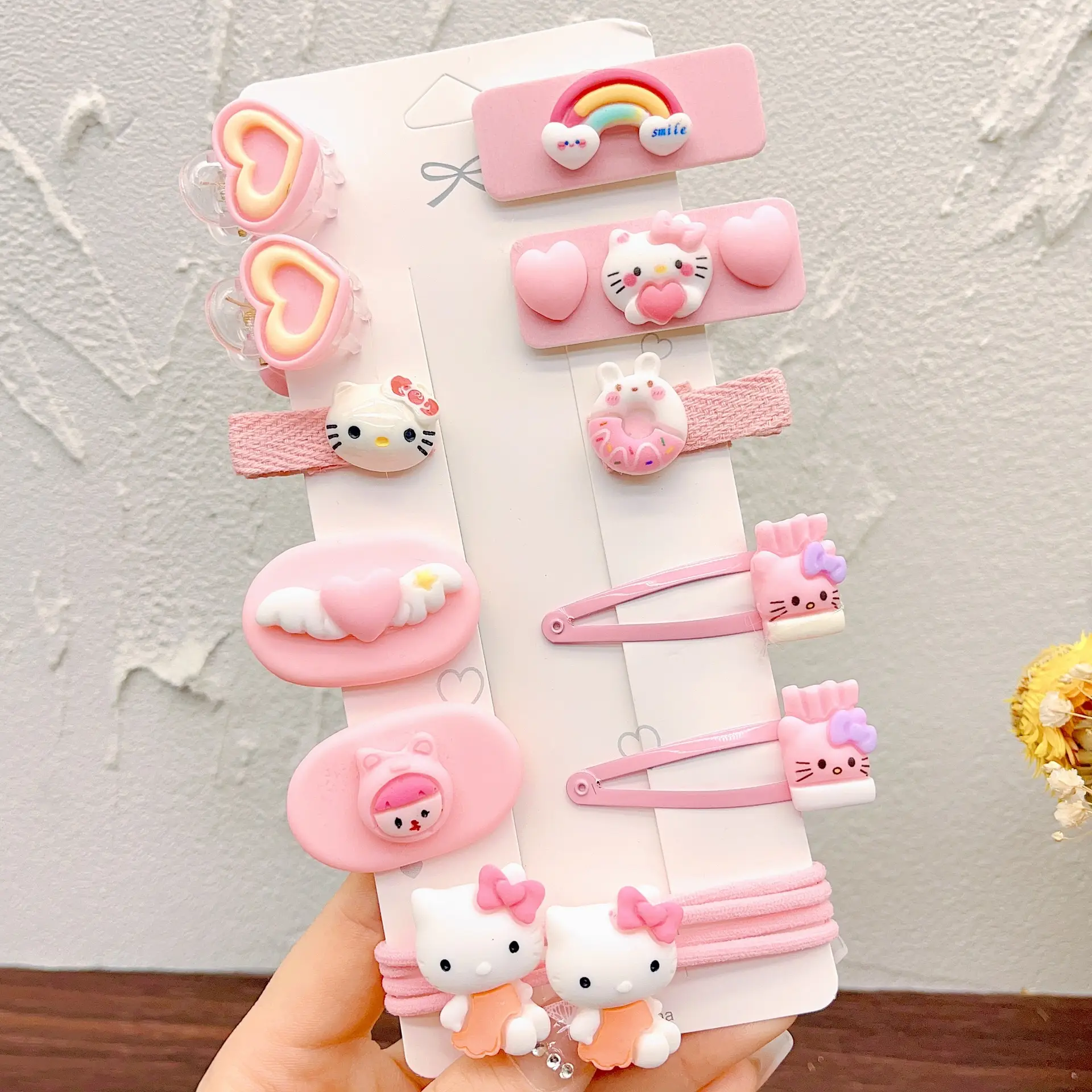 Cute Pink Hairpins for Girls Summer Collection