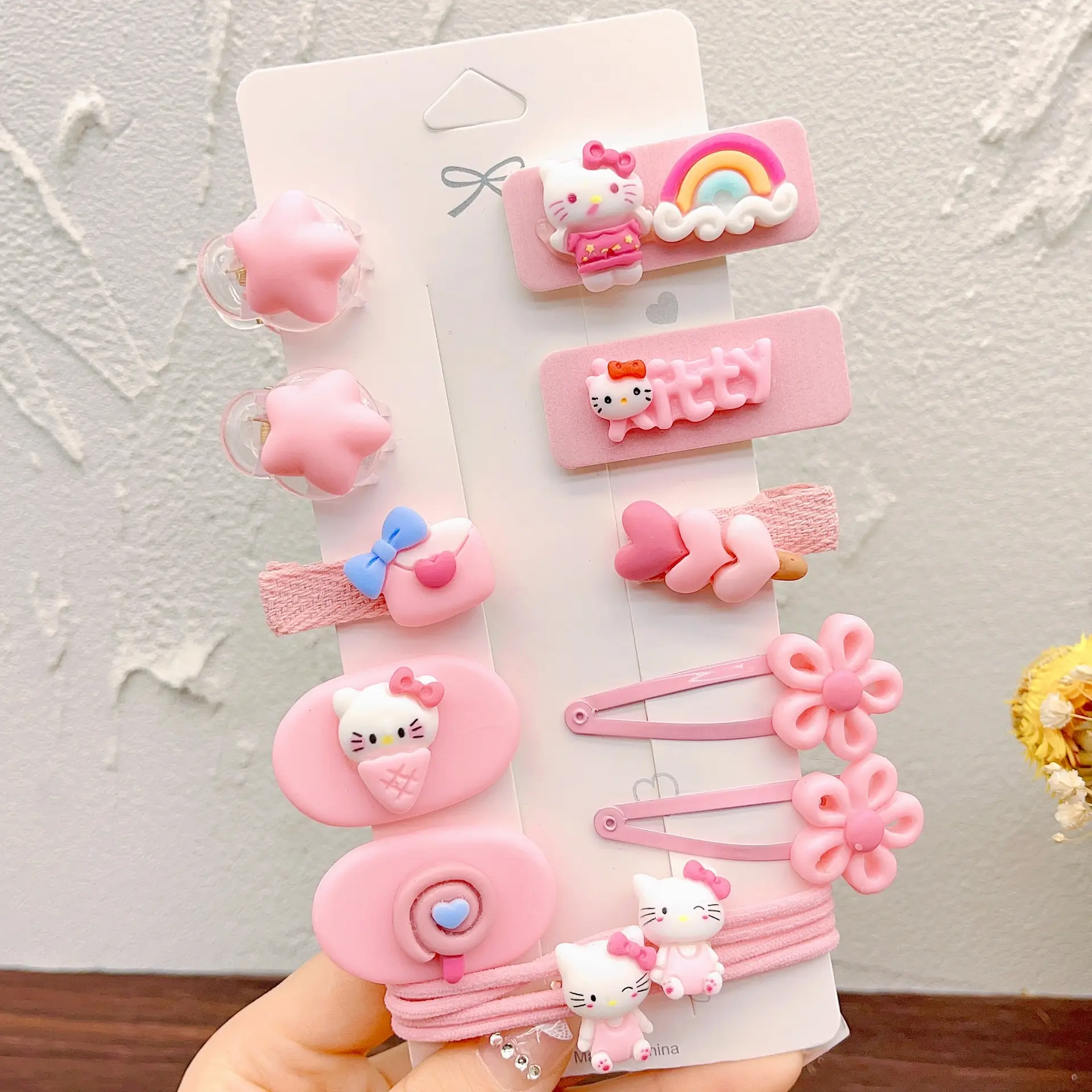 Cute Pink Hairpins for Girls Summer Collection