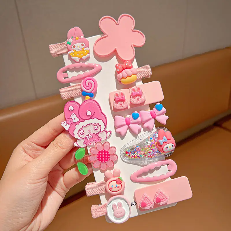 Cute Pink Hairpins for Girls Summer Collection