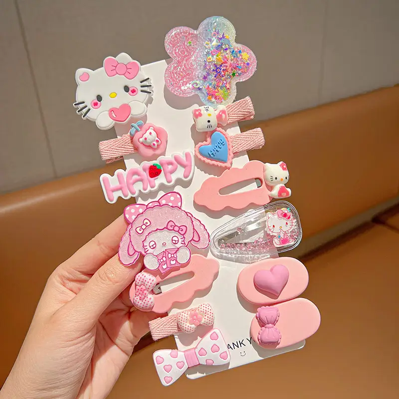 Cute Pink Hairpins for Girls Summer Collection