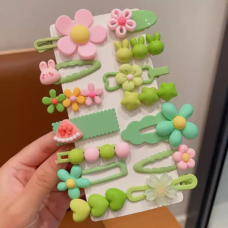 Cute Pink Hairpins for Girls Summer Collection