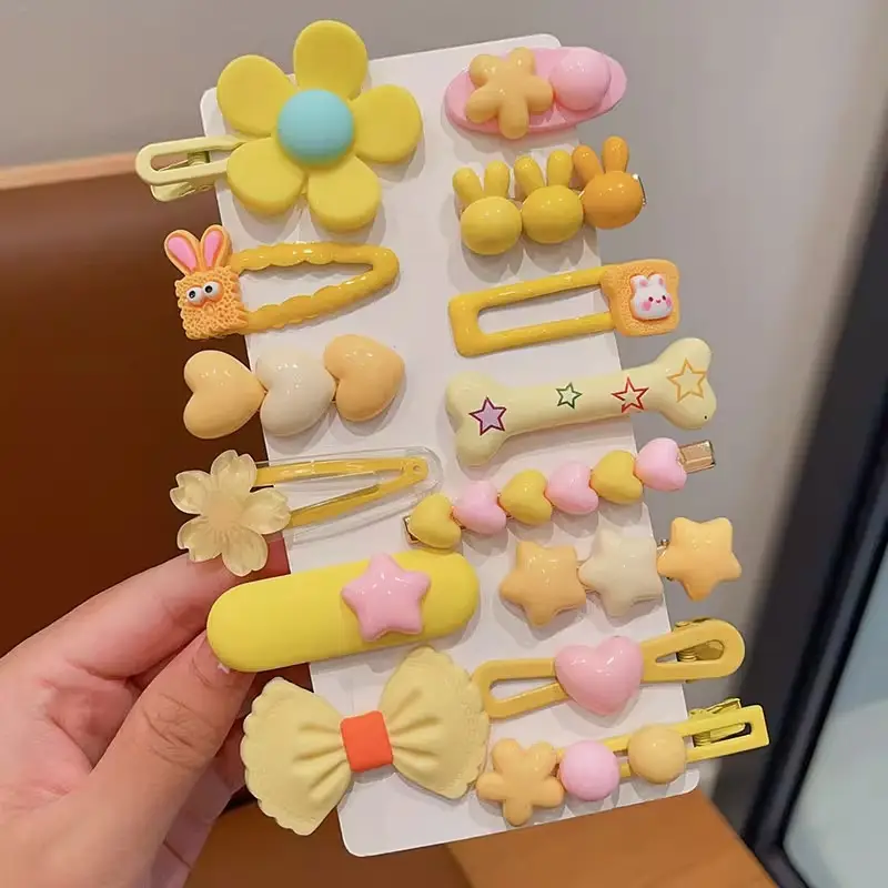 Cute Pink Hairpins for Girls Summer Collection