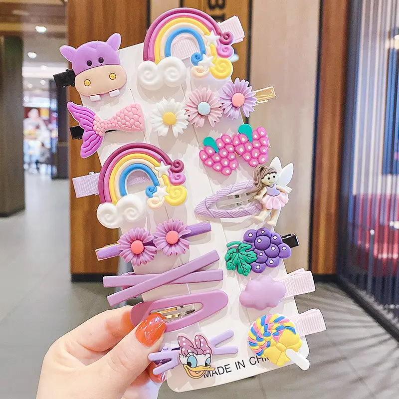 Cute Pink Hairpins for Girls Summer Collection