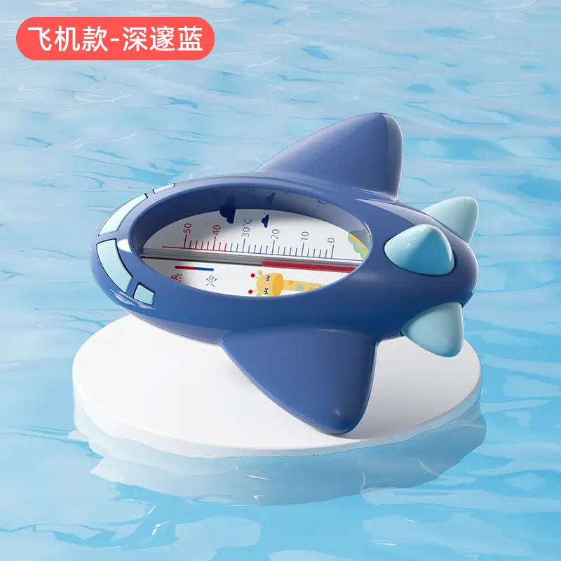 Dark blue [aircraft model] water thermometer