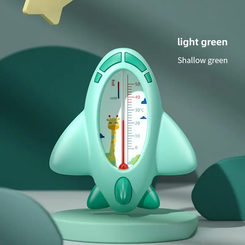 Thermal Red Baby Bath Water Temperature Card - Image 3