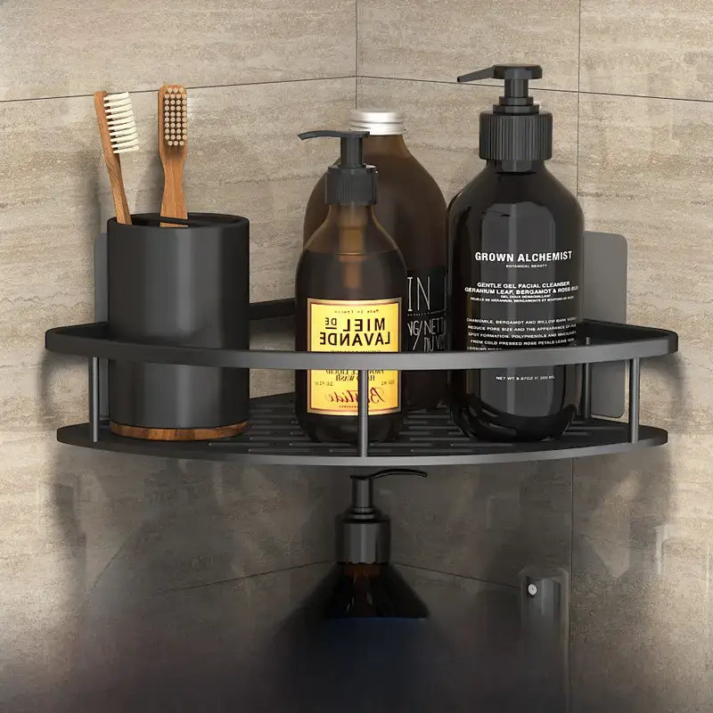 Suction Toilet Storage Rack Wall Hanging Bathroom Storage - Image 24