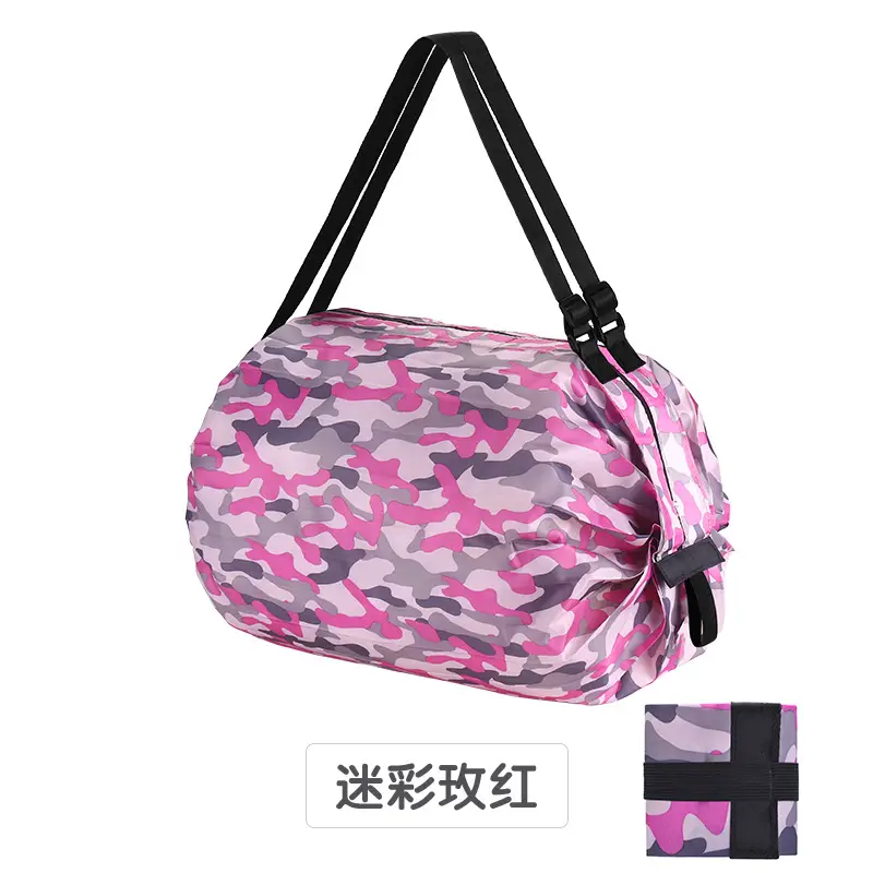 Folding Camouflage Shopping Bag Multi-Color Large Capacity - Image 2