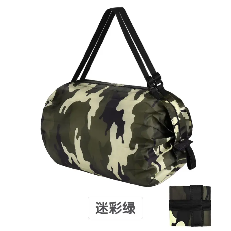 Folding Camouflage Shopping Bag Multi-Color Large Capacity - Image 3