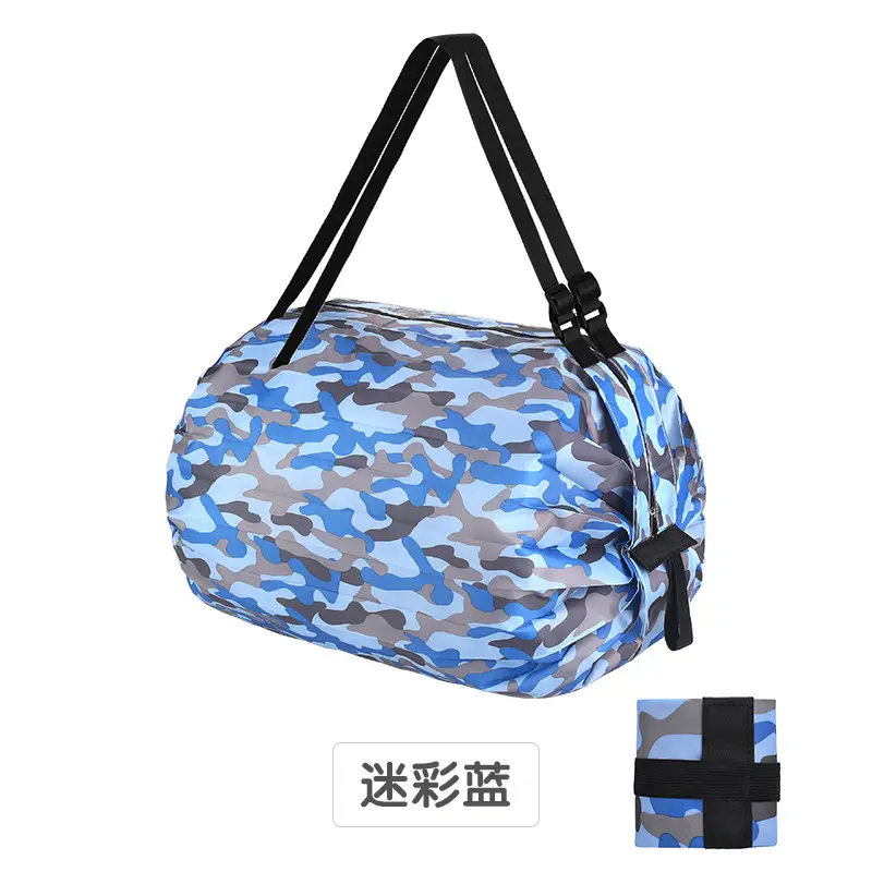 Folding Camouflage Shopping Bag Multi-Color Large Capacity - Image 4