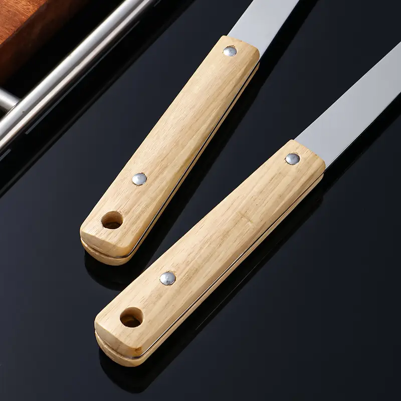 Non-Magnetic Stainless Steel Colander Spoon Set - Image 9