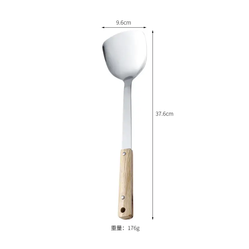 Non-Magnetic Stainless Steel Colander Spoon Set - Image 2