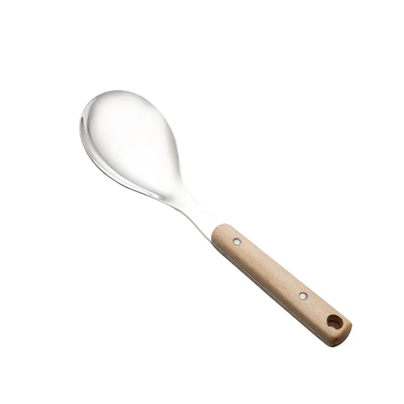 Non-Magnetic Stainless Steel Colander Spoon Set - Image 5