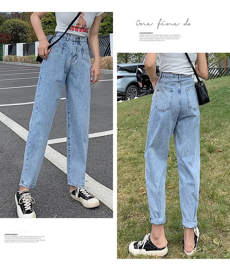 Women High-Waist Slim-Fit Cropped Denim Pants — feature 8