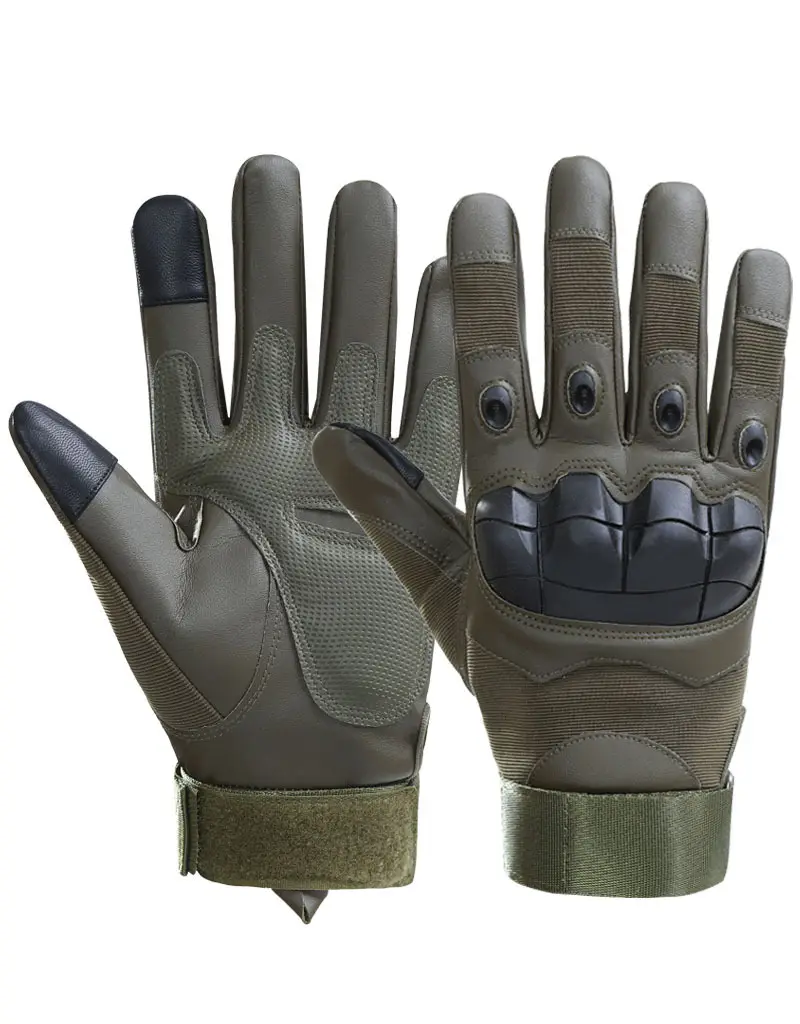 Men Full Finger Tactical Gloves Military Field Outdoor Protective Sports Training — feature 7