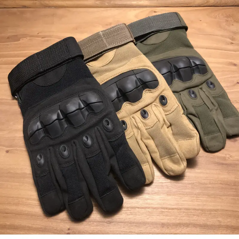 Men Full Finger Tactical Gloves Military Field Outdoor Protective Sports Training - Image 7
