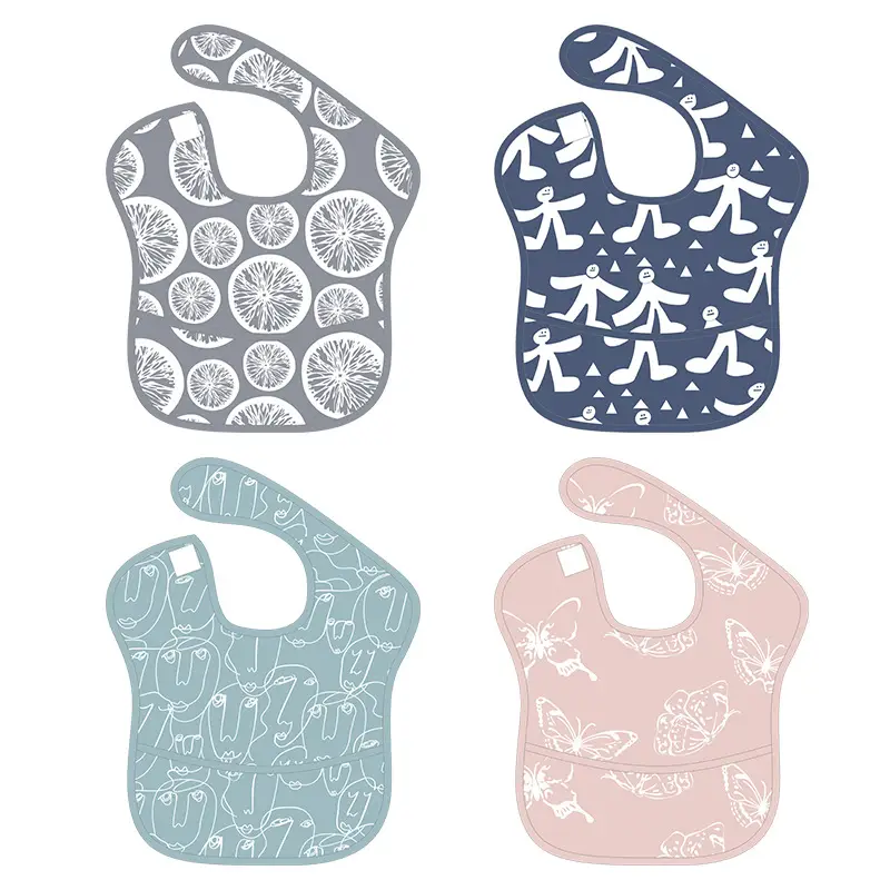 Cross-border Baby Saliva Towel Rice Bib 1-4Yr - Image 9
