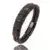 Titanium Steel Braided Leather Bracelet for Men - Image 5