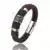 Titanium Steel Braided Leather Bracelet for Men - Image 6