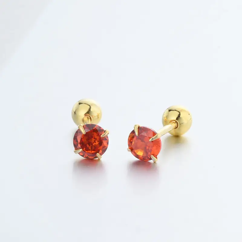 925 Red Heart Earrings New Arrival 2021 - Image 2