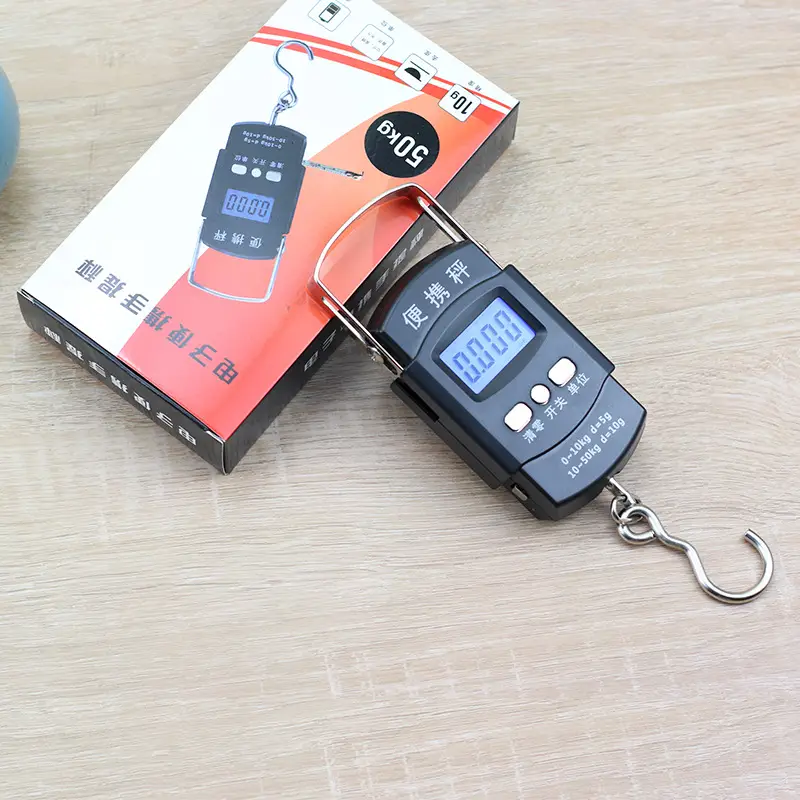 Portable 50kg Electronic Fishing Scale with Tape Measure - Image 6