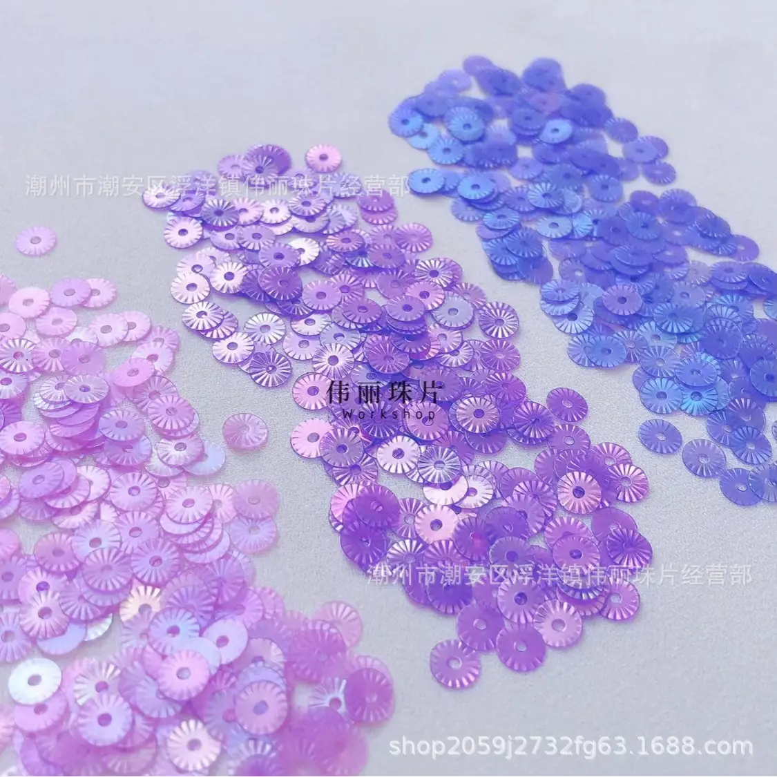 5mm French Embroidered Petal Buttons Set - Image 14