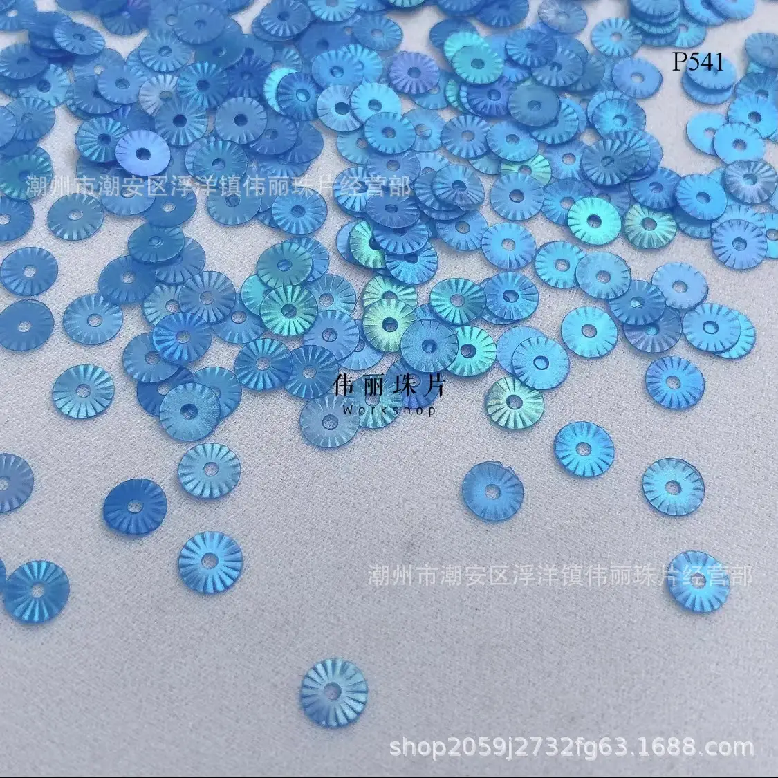 5mm French Embroidered Petal Buttons Set - Image 10
