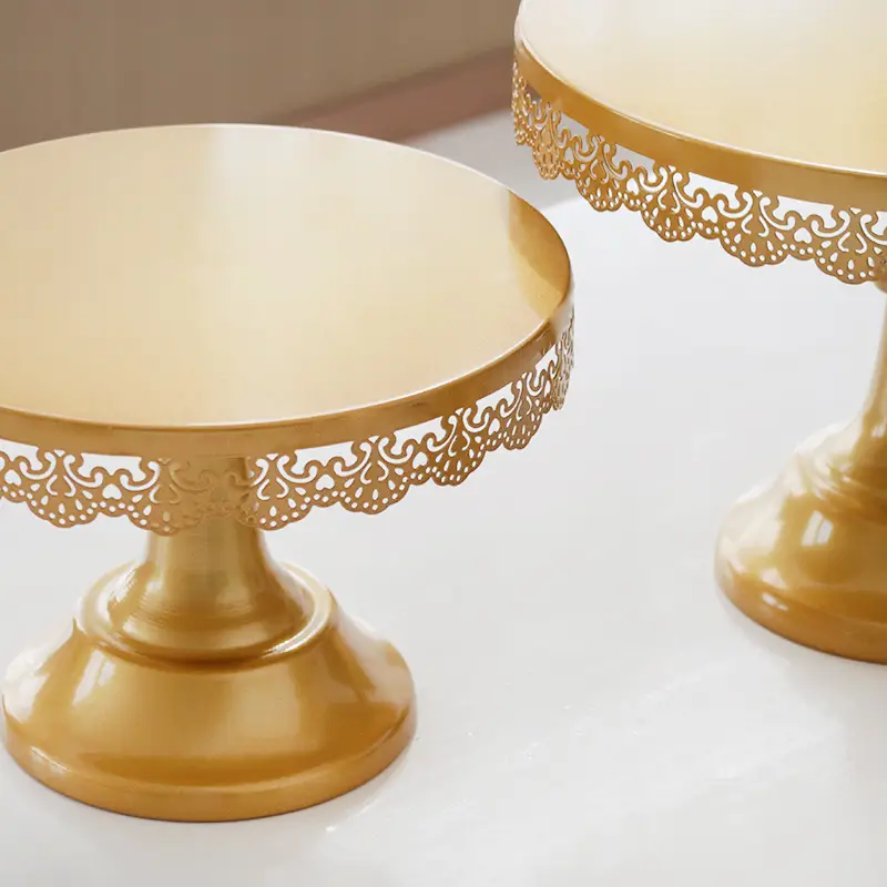 European Dessert Table Ornament Rack Iron Tray Wedding Decoration - Image 6